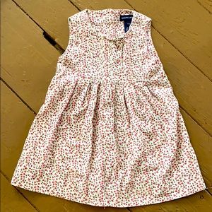 Ralph Lauren Rose Print Corduroy Dress sz. 2/2T